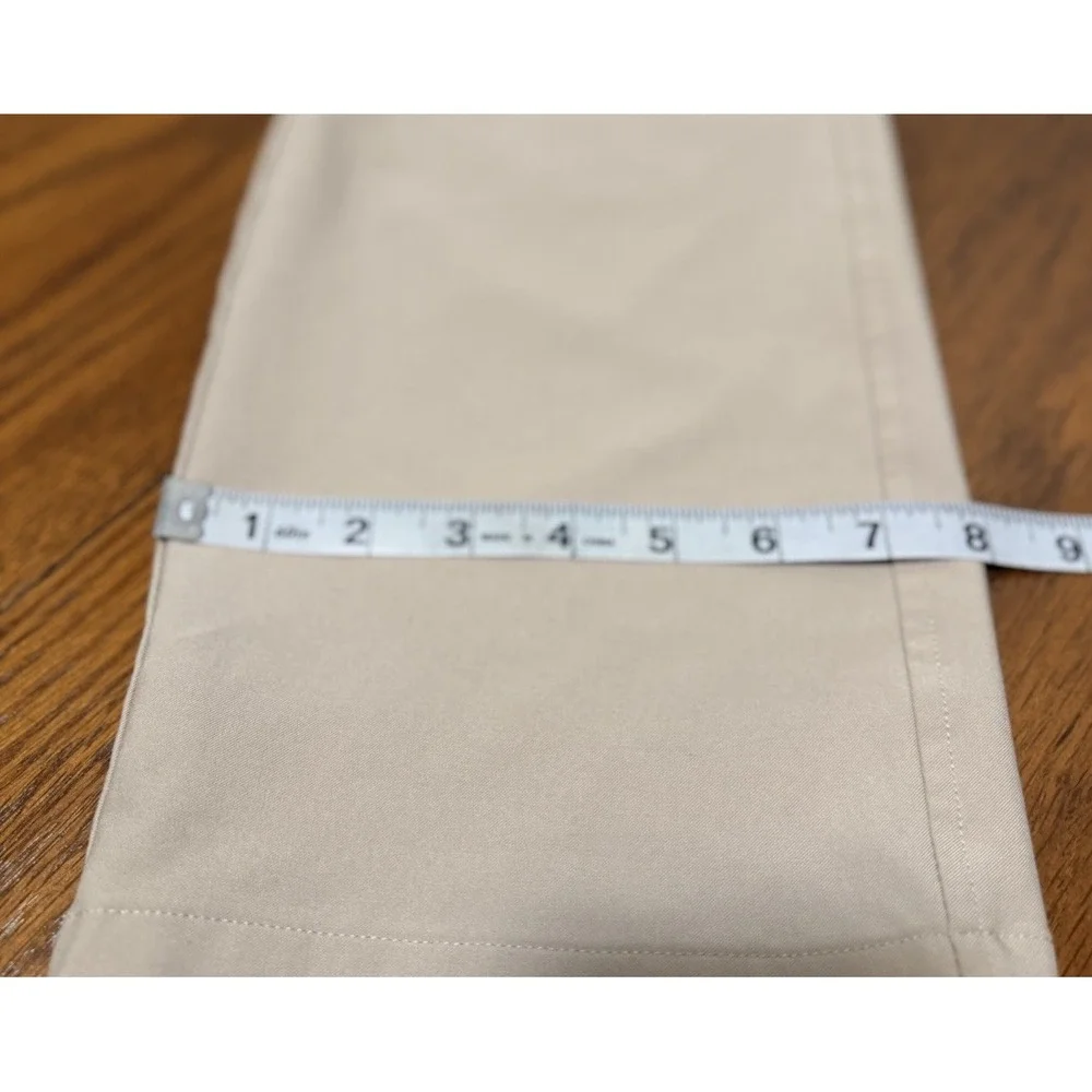 Dunning‎ Golf Khaki Performance Golf Pants Polyester Spandex Stretch, 32x32